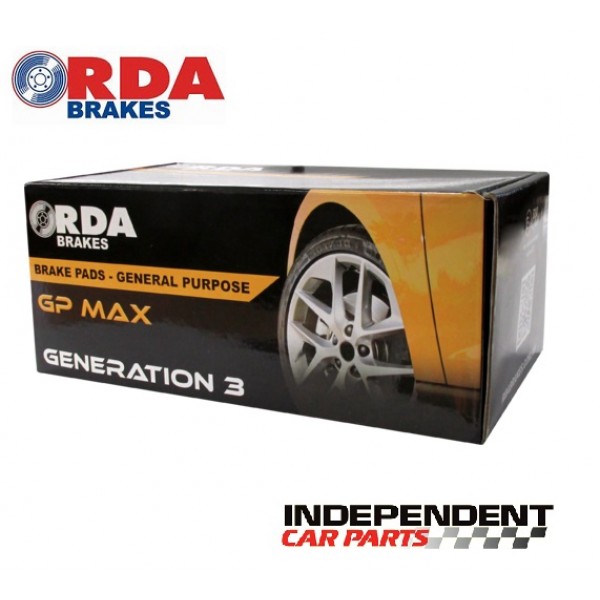 RDA REAR BRAKE PADS SUIT HOLDEN VE & VF COMMODORE V6 RDB1948